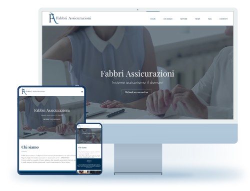 BRAND IDENTITY E SITO WEB – Fabbri Assicurazioni