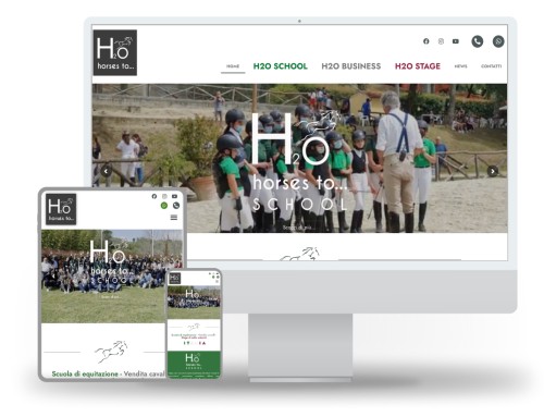 BRAND IDENTITY E SITO WEB – H2O Horses to…