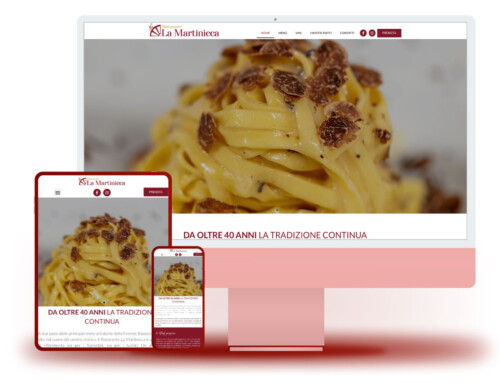 BRAND IDENTITY E SITO WEB – Ristorante la Martinicca