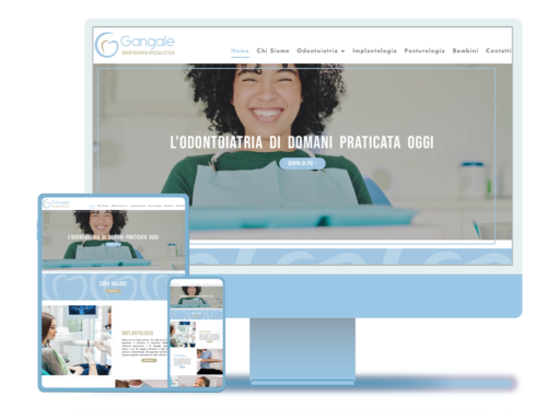 BRAND IDENTITY E SITO WEB – Gangale Odontoiatria